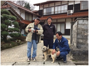 遠方引越で島根県のお客様と記念写真